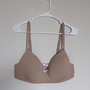 TWO BRAS Sand & Black Victoria's Secret